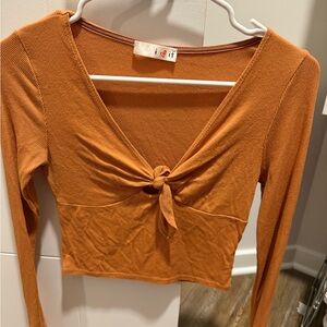 Burnt Orange Long Sleeve